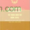 Sách bộ luật tố tụng dân sự sửa đổi bổ sung 2025