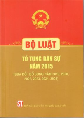 Sách bộ luật tố tụng dân sự sửa đổi bổ sung 2025