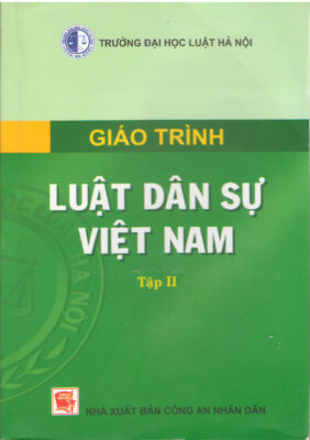 giáo trình luật dân sự việt nam tập 2