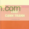 giáo trình luật cạnh tranh đại học luật hà nội