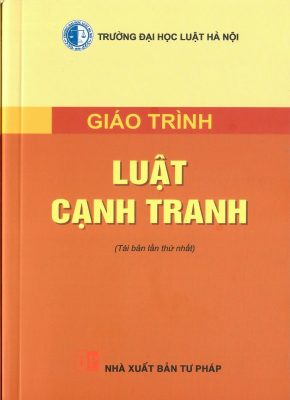 giáo trình luật cạnh tranh đại học luật hà nội