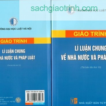 sách giáo trình Lý luận chung về nhà nước và pháp luật – Đại học Luật Hà Nội 2