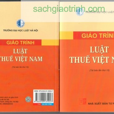 Giáo trình luật thuế Việt Nam đại học luật Hà Nội 3 gt luat thue dai hoc luat hn