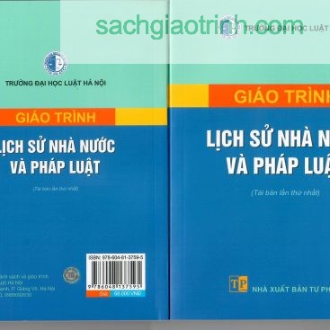 Giáo trình lịch sử nhà nước và pháp luật Việt Nam Đại học luật Hà Nội 3 lsnnpl