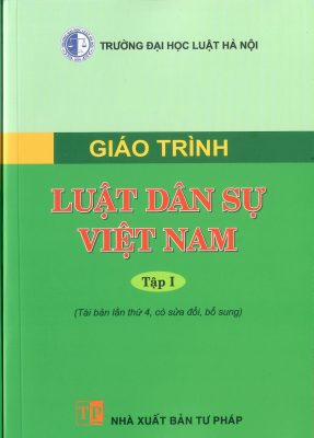 giáo trình dân sự tập 1 đại học luật Hà Nội