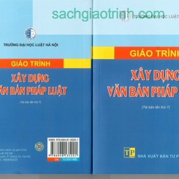 Giáo trình xây dựng văn bản pháp luật- Đại học luật Hà Nội 3 Giáo trình xây dựng văn bản pháp luật- Đại học luật Hà Nội 1