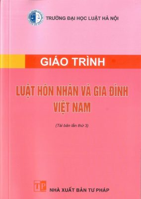 Giáo trình luật hôn nhân và gia đình Việt Nam đại học luật Hà Nội