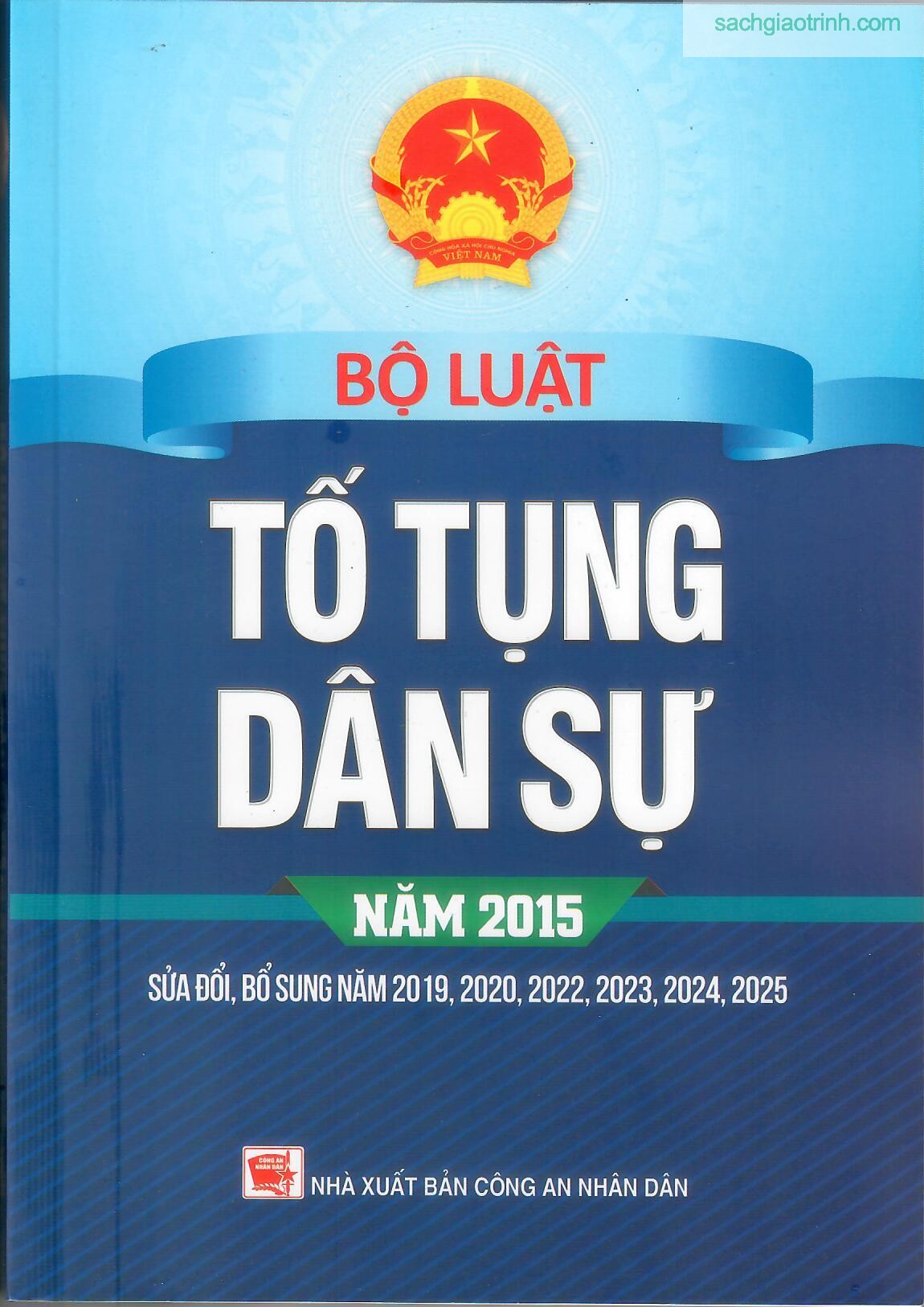 bo luat ttds Sách bộ luật tố tụng dân sự 2025