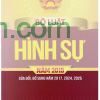 Sách bộ luật hình sự 2015 sửa đổi bổ sung 2025 2 sach bo luat hinh su 2025