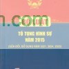 Sách bộ luật tố tụng hình sự 2015 sửa đổi bs 2025