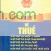 Luật về thuế 1 Sách luật thuế