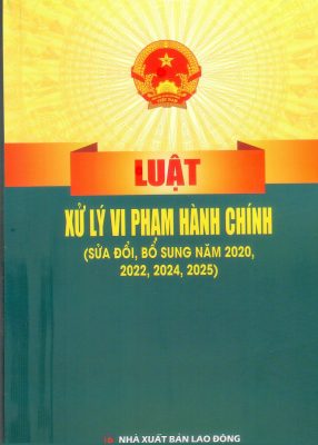 luật xử lý vi phạm hành chính 3 sách luật xử lý vi phạm hành chính
