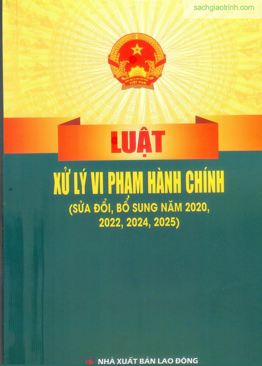 luat xlvphc sách luật xử lý vi phạm hành chính